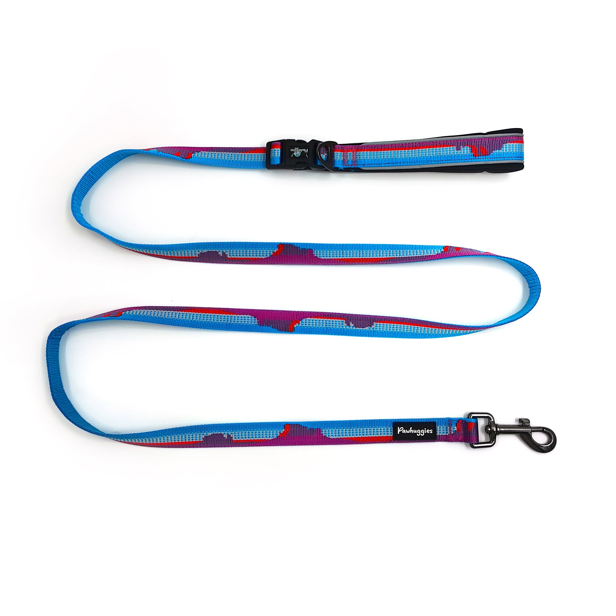 PawHuggies JazzyJacquard Dual-Purpose Leash & Collar - Paw Huggies
