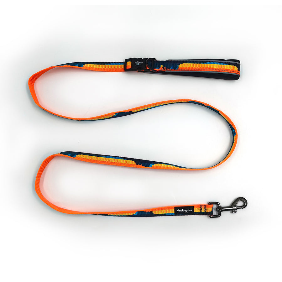 PawHuggies JazzyJacquard 2-in-1 Leash & Collar - Paw Huggies