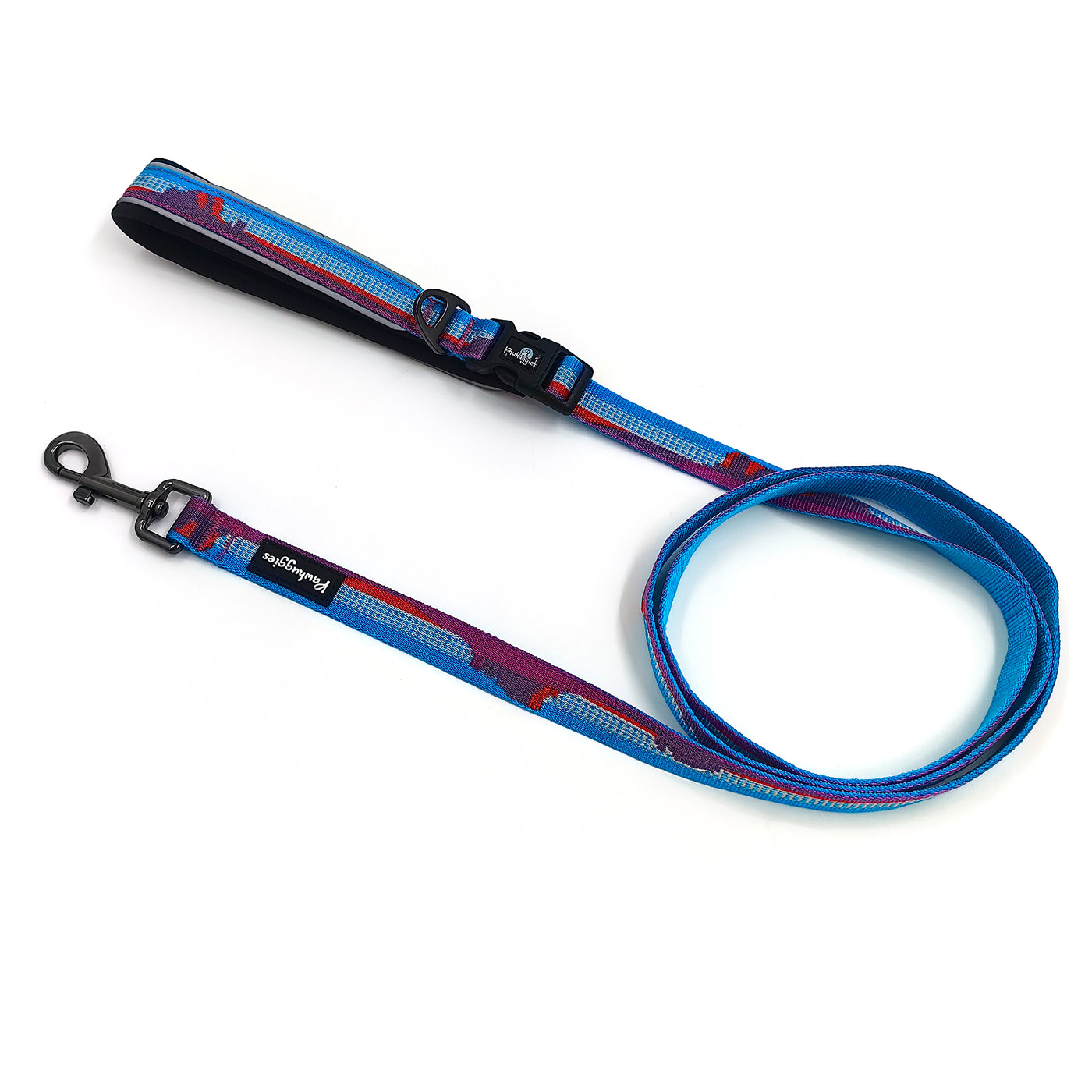 PawHuggies JazzyJacquard Dual-Purpose Leash & Collar - Paw Huggies