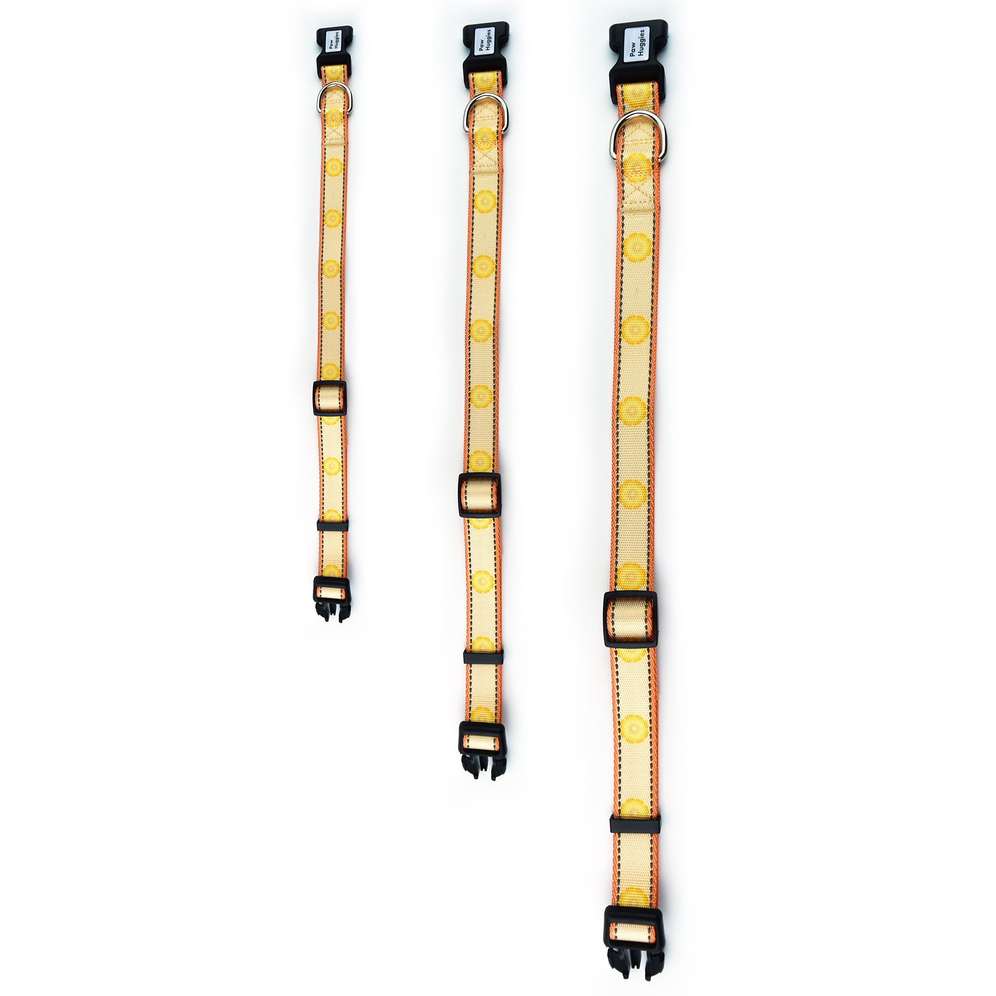 PawHuggies Sun-Kissed Dog Essentials Set Collar Leash - Paw Huggies