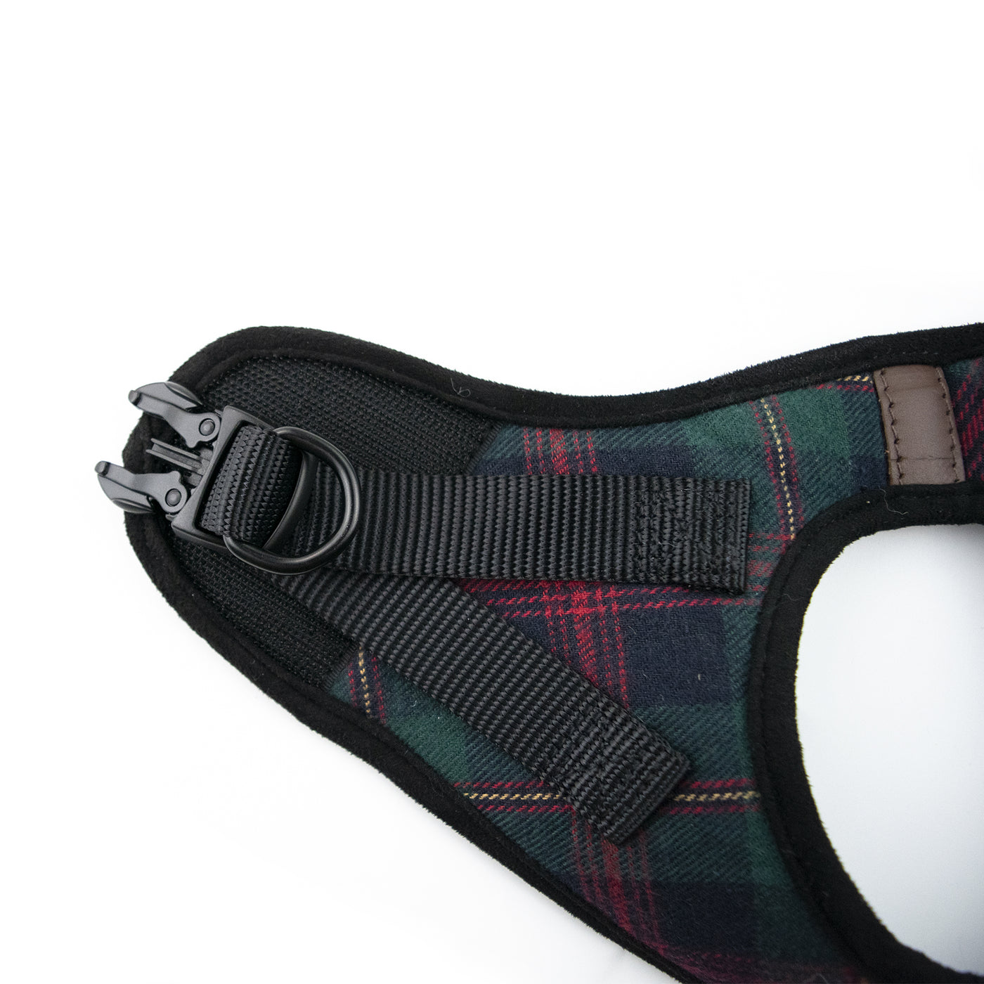 PawHuggies Premium Plaid Flannel Dog Harness Leash Set - Paw Huggies