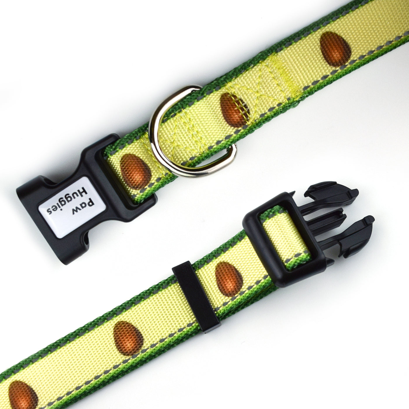 PawHuggies Guacamole Glow Dog Leash Collar Set - Paw Huggies