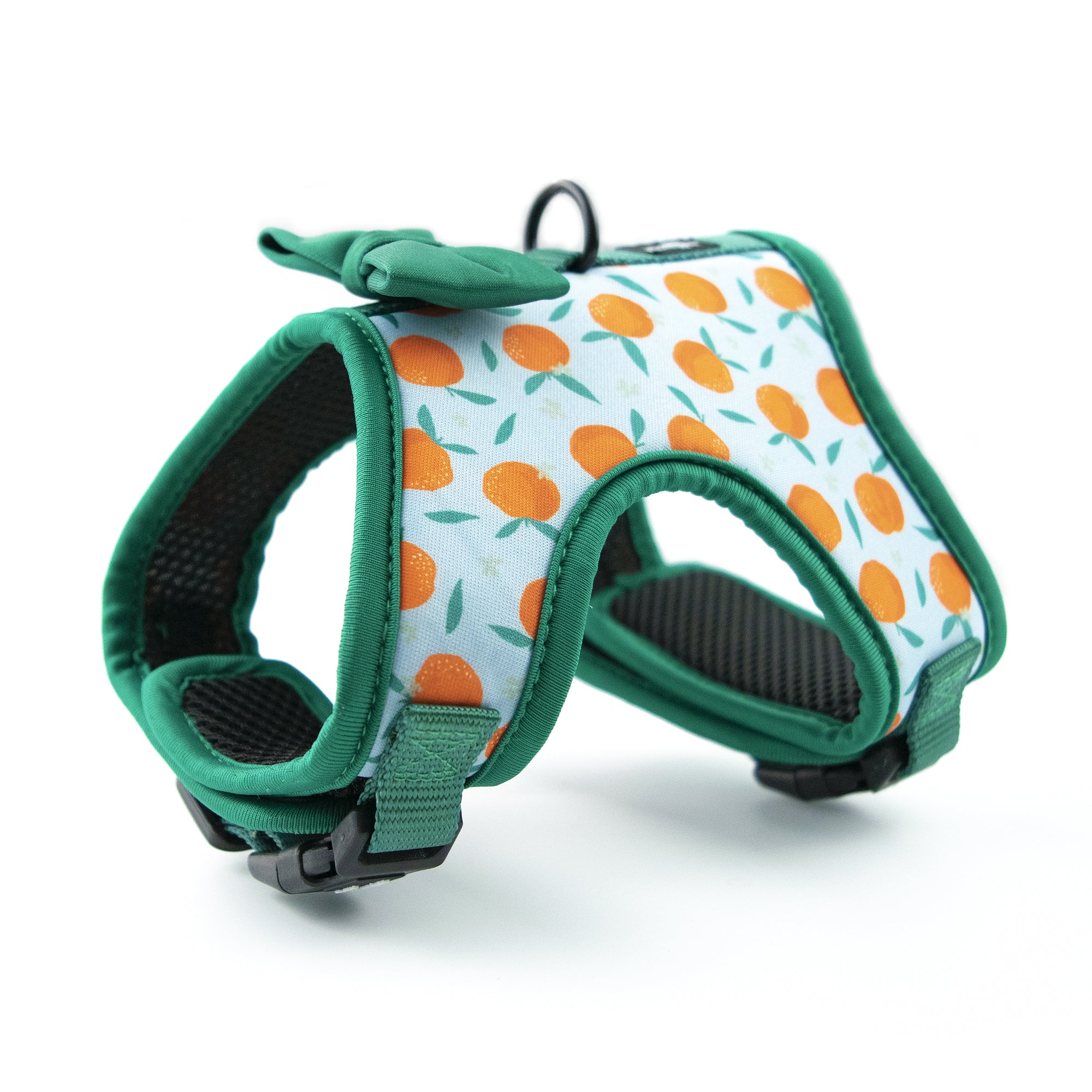 PawHuggies Satin Serenity Bowtie Dog Harness - Paw Huggies