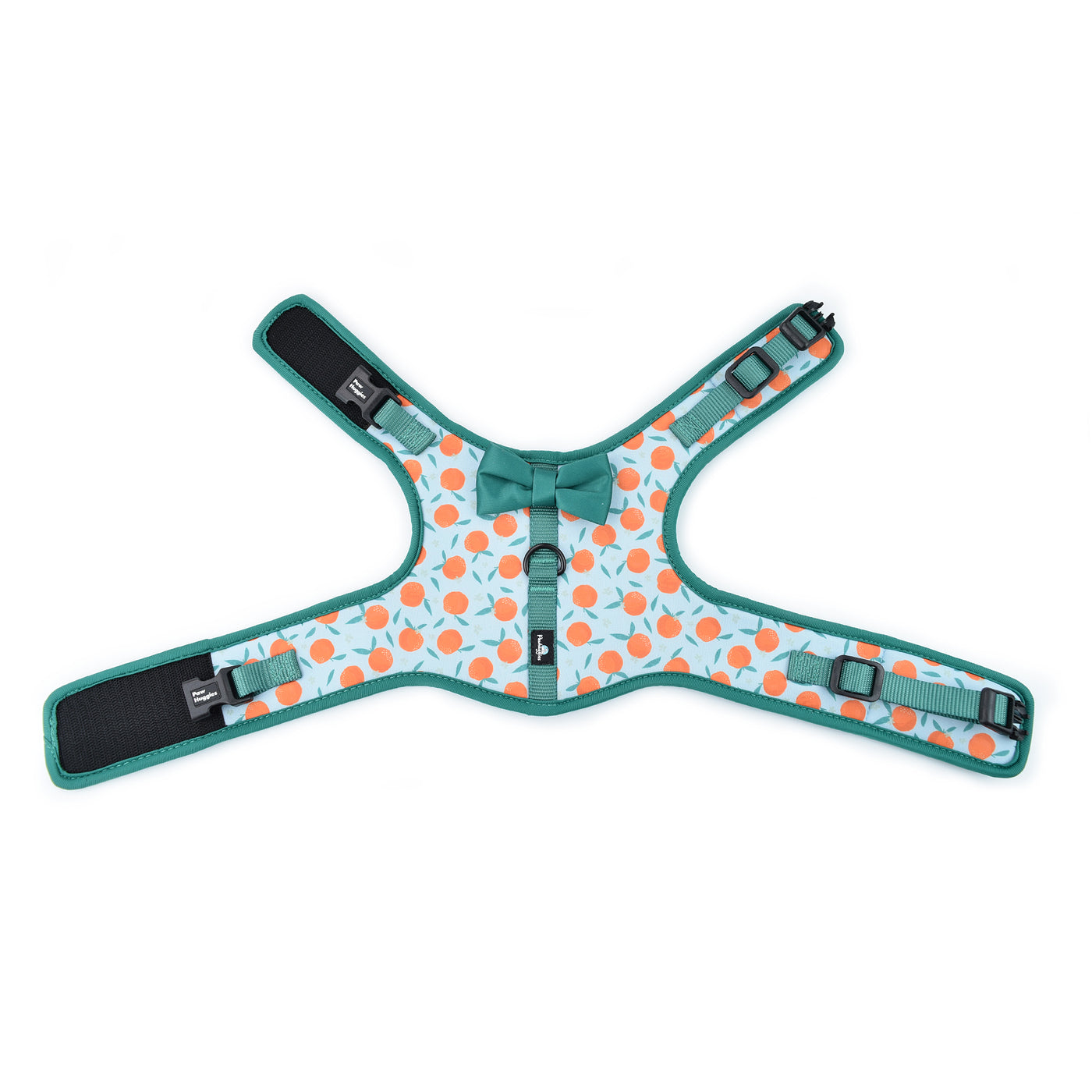 PawHuggies Satin Serenity Bowtie Dog Harness - Paw Huggies