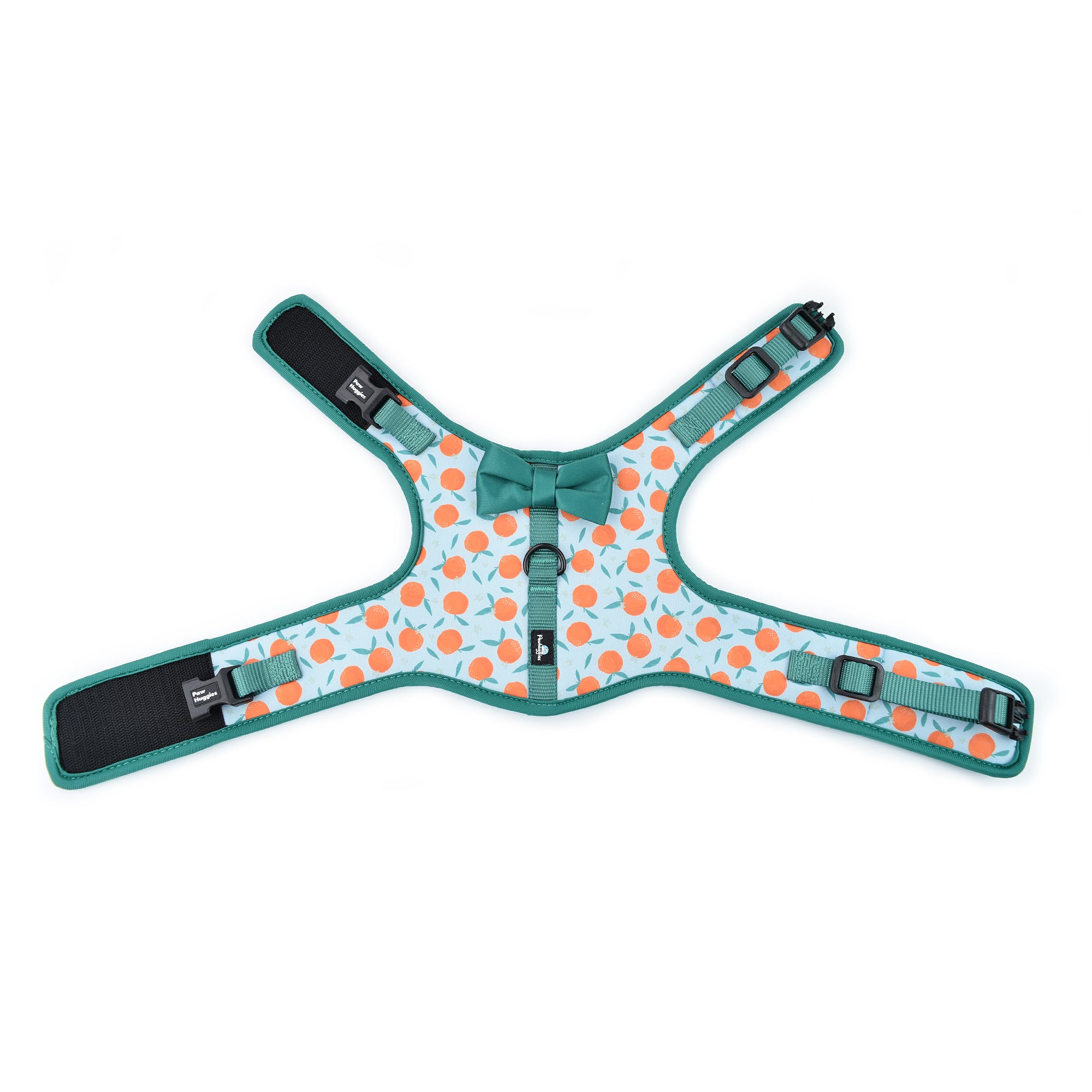 PawHuggies Satin Serenity Bowtie Dog Harness - Paw Huggies