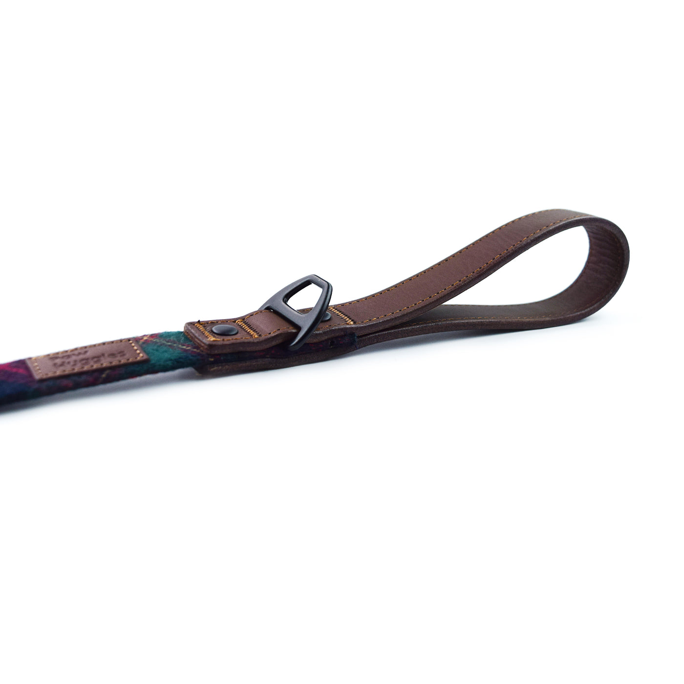 PawHuggies Premium Plaid Flannel Dog Harness Leash Set - Paw Huggies